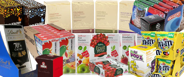 Printed cardboard boxes